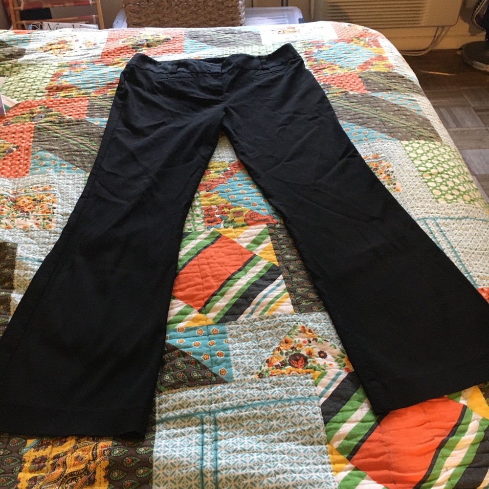 INC Beautiful classic black trousers petite 10